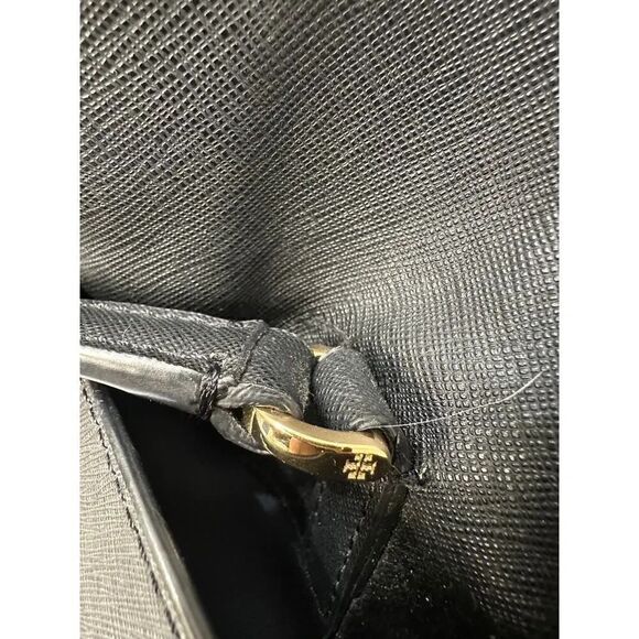 TORY BURCH ROBINSON TOTE BAG Black - Picture 8 of 13